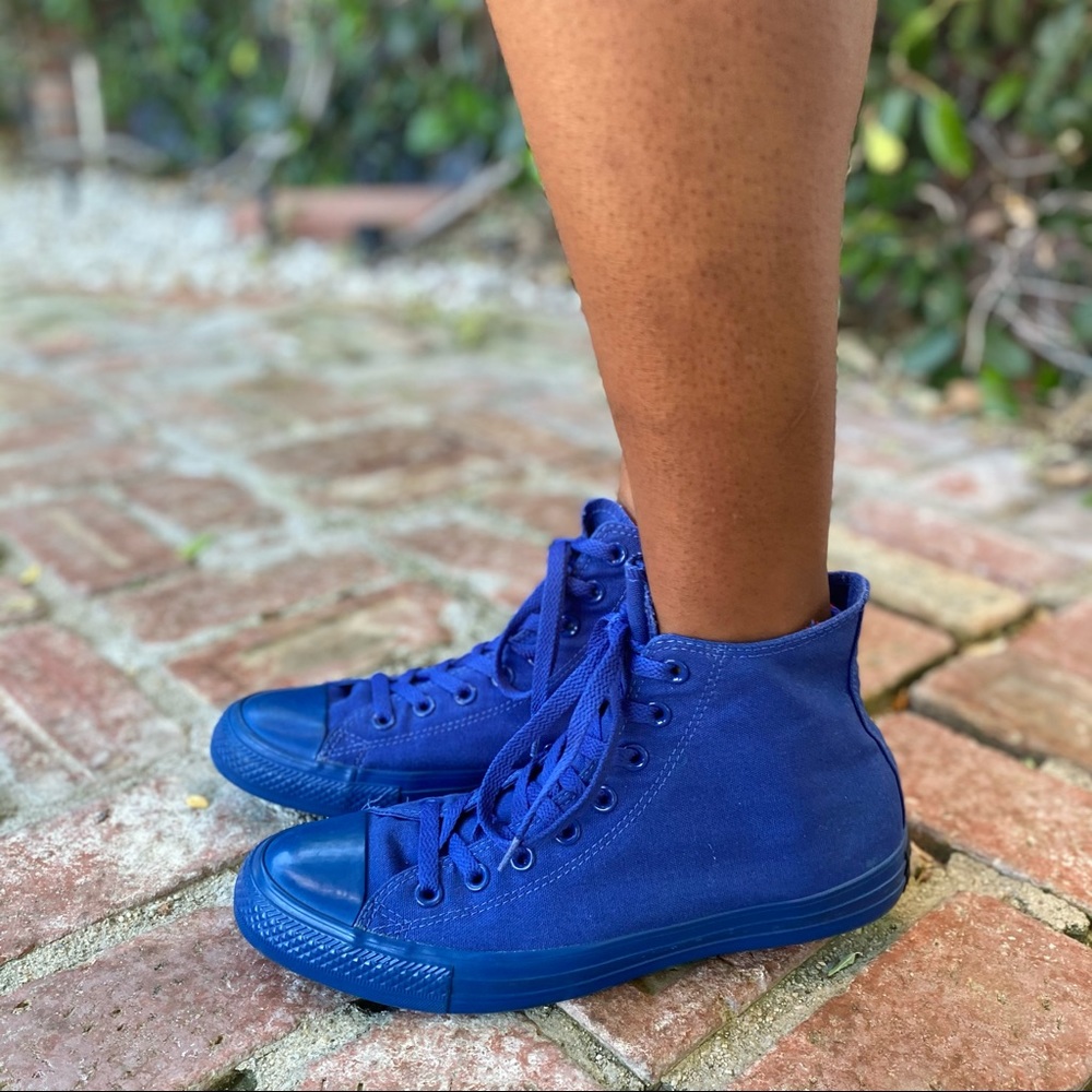 CONVERSE ALL STAR HIGH TOP IN ELECTRIC BLUE